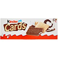 Los mejores  - KINDER Cards chocolatinas paquete 5 uds 128 gr